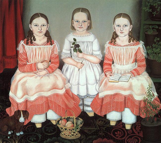 Susan C Waters The Lincoln Children Sweden oil painting art